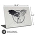 DC Comics Batman Skeleton diagram Art Universal Laptop 13in (10.6 x 7.6in) Skin